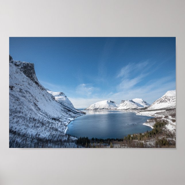 Poster Senja Norvège (Devant)