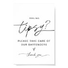 Sens EVERLEIGH Tipsy Bar Signale, Tip Bartender