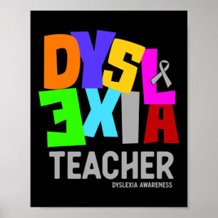 Poster Sensibilisation À La Dyslexie