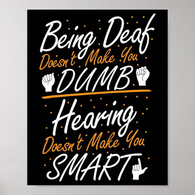 Poster Sensibilisation à la langue des signes - Fierté So (Devant)