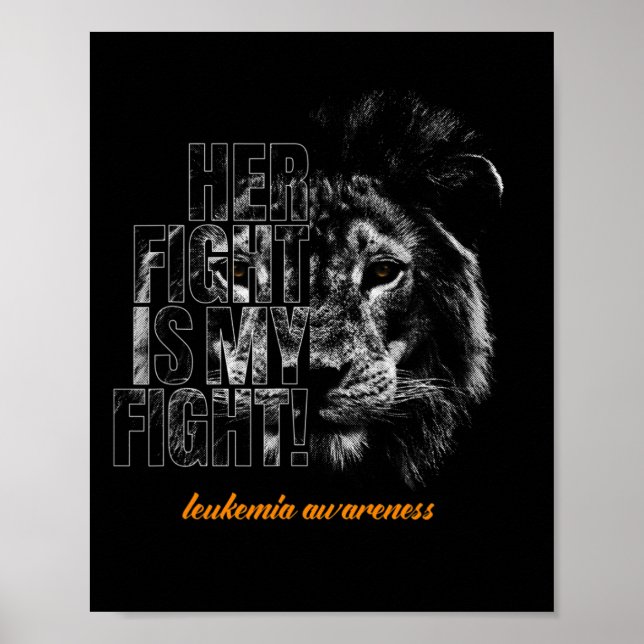 Poster Sensibilisation à la leucémie (Devant)