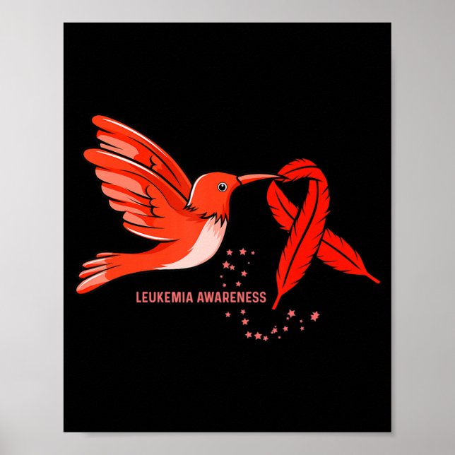 Poster Sensibilisation à la leucémie chez les guerriers d (Devant)