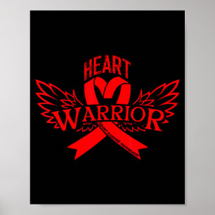 Poster Sensibilisation à la maladie cardiaque
