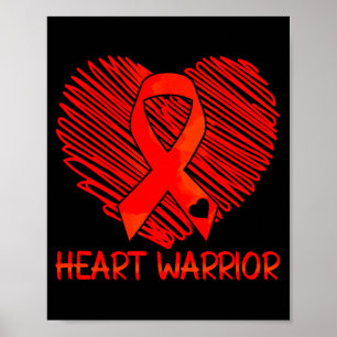 Poster Sensibilisation à la maladie cardiaque Heart Warri