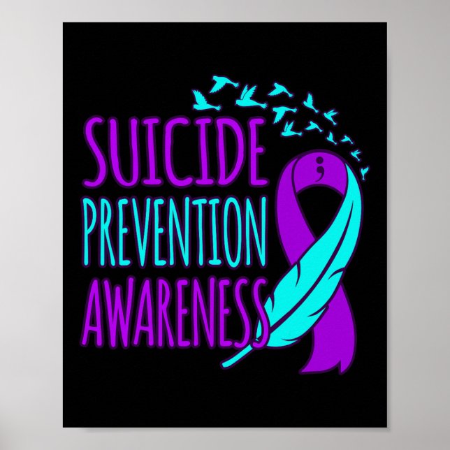 Poster Sensibilisation à la prévention du suicide Bon sou (Devant)