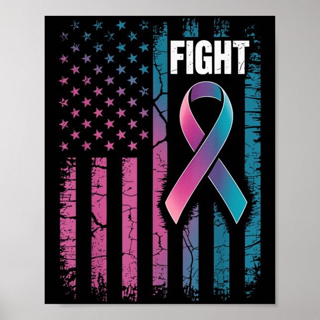 Poster Sensibilisation à la prévention du suicide dans le (Devant)