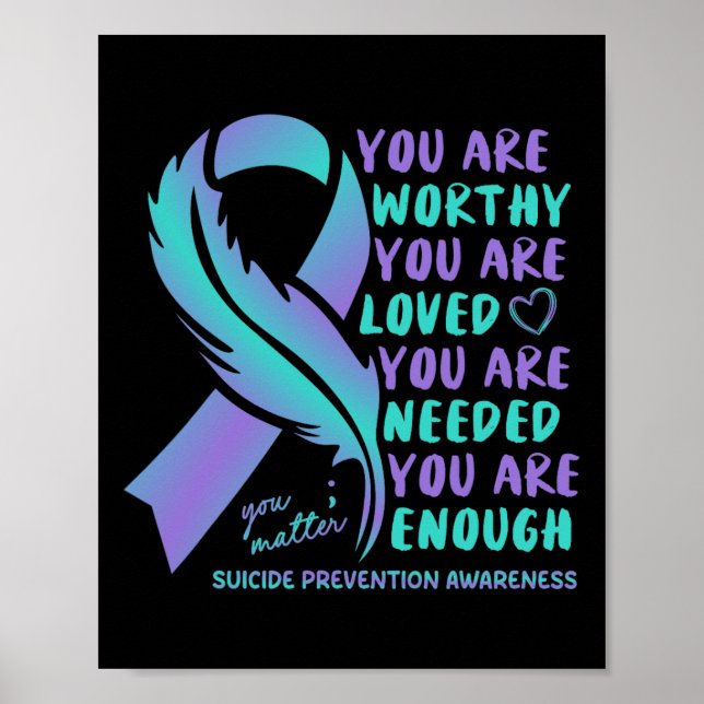 Poster Sensibilisation à la prévention du suicide Motivat (Devant)