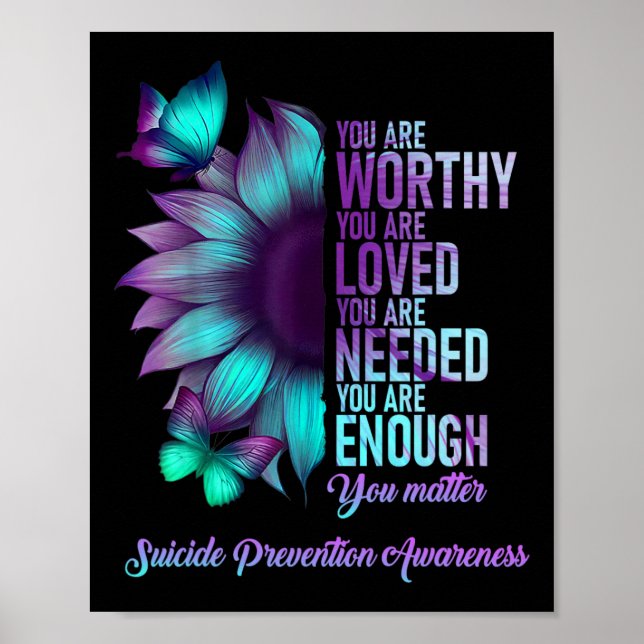 Poster Sensibilisation à la prévention du suicide Motivat (Devant)