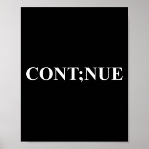 Poster Sensibilisation à la santé mentale point-virgule C