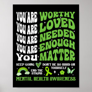 Poster Sensibilisation À La Santé Mentale S Soutien Motiv