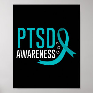 Poster Sensibilisation à la Tdp Stress traumatique post-s