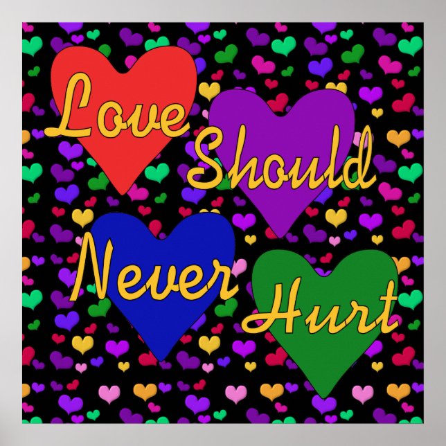 Poster Sensibilisation à la violence domestique (Devant)