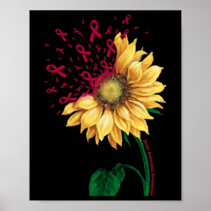 Poster SENSIBILISATION À L'Aneurie cérébrale Tournesol Bo