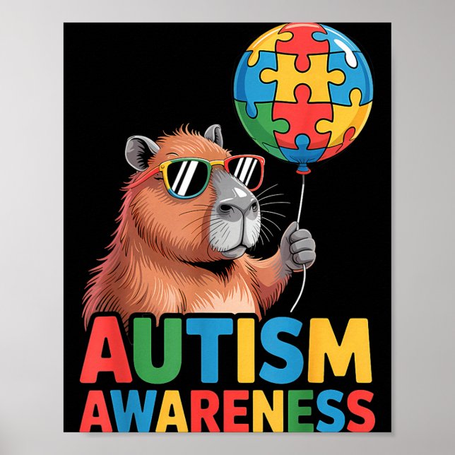 Poster Sensibilisation à l'autisme (Devant)