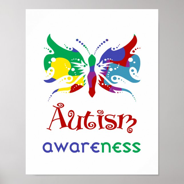Poster Sensibilisation à l'autisme (Devant)