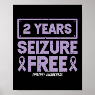 Poster Sensibilisation à l'épilepsie 2 ans Saisie Gratuit
