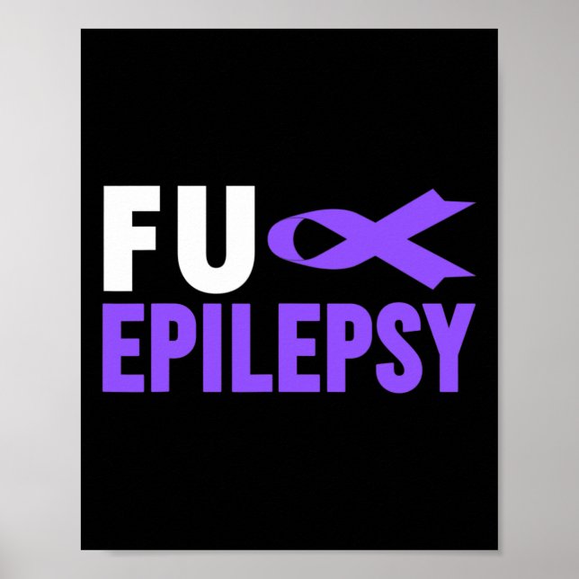 Poster Sensibilisation à l'épilepsie - Epileps de sensibi (Devant)