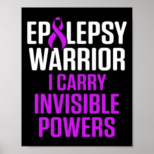 Poster Sensibilisation à l'épilepsie Porter Epileptique G