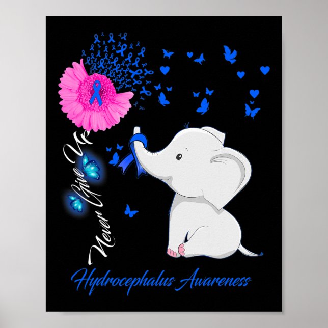 Poster Sensibilisation à l'hydrocéphalie - Hydrocéphalie  (Devant)