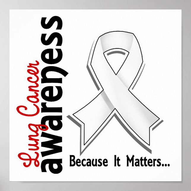 Poster Sensibilisation au cancer du poumon 5 (Devant)