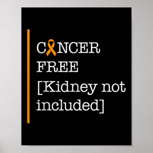 Poster Sensibilisation au cancer du rein Cancer Rein Not 