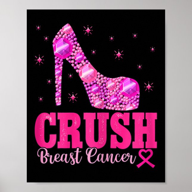 Poster Sensibilisation au cancer du sein des pousses (Devant)