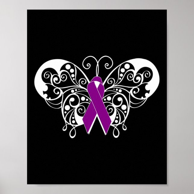 Poster Sensibilisation au cancer pancréatique Beurre à ru (Devant)