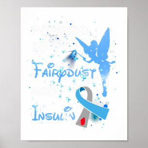 Poster Sensibilisation Au Diabète Alimentée Par La Poussi