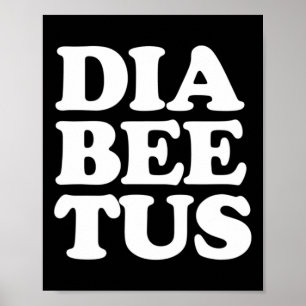 Poster Sensibilisation au diabète Plaisir Diabète