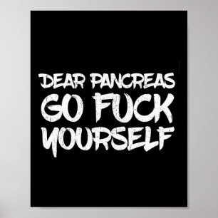 Poster Sensibilisation au diabète Type 1 2 - Diabétique T