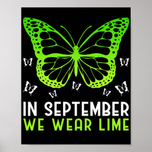 Poster Sensibilisation Au Lymphome En Septembre Nous Port