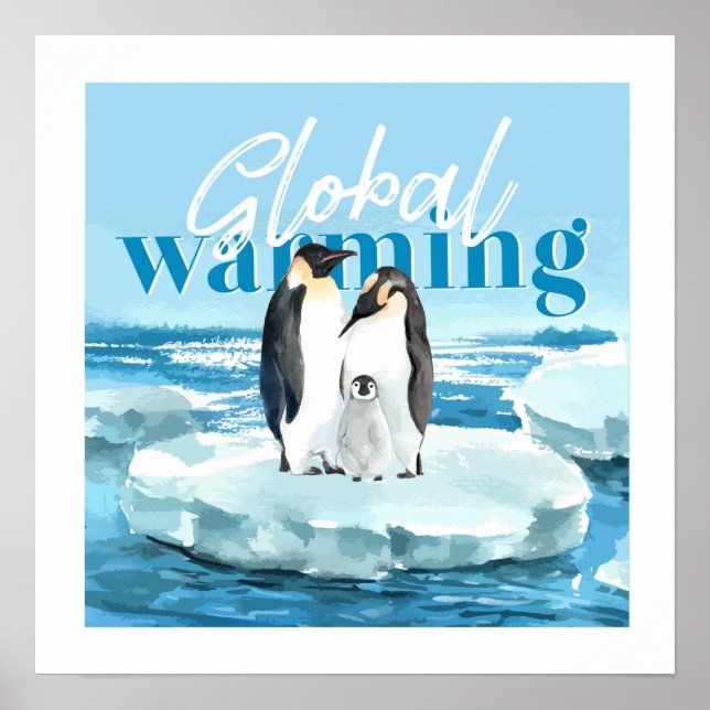 Poster Sensibilisation au réchauffement climatique Famill (Devant)