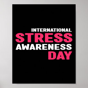 Poster Sensibilisation au stress - Sensibilisation intern