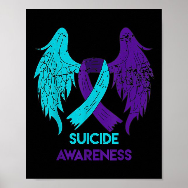 Poster Sensibilisation Au Suicide Les Chemises Et Le Ruba (Devant)