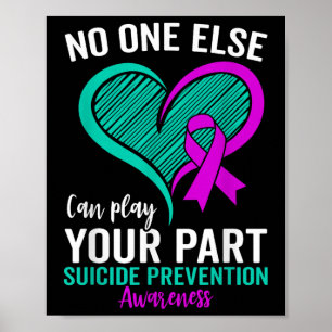 Poster Sensibilisation au suicide Suicide