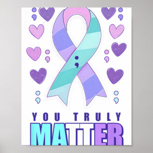 Poster Sensibilisation au suicide Vous avez vraiment un p