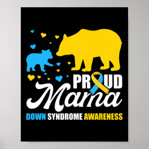 Poster Sensibilisation au syndrome de la mère de l'ours f