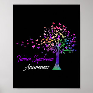 Poster Sensibilisation au syndrome de Turner du ruban