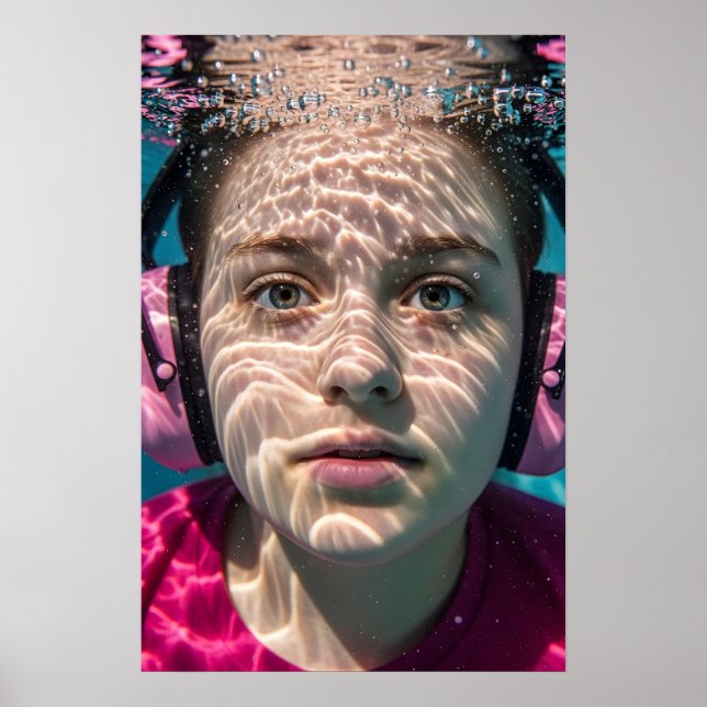 Poster Sensibilisation aux déplacements des filles autist (Devant)