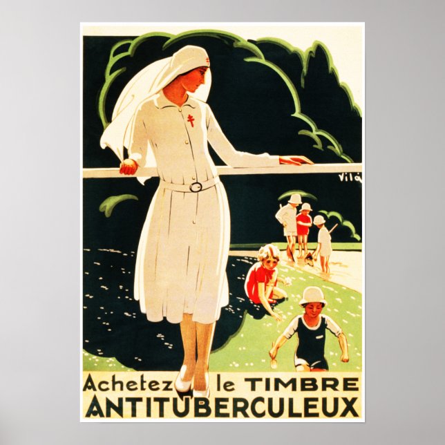 Poster Sensibilisation aux enfants et à la tuberculose Ar (Devant)