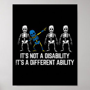 Poster Sensibilisation des enfants au syndrome de Down Sq
