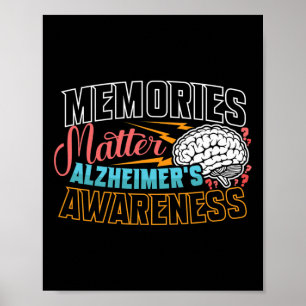 Poster Sensibilisation Heimer Dementia Senior