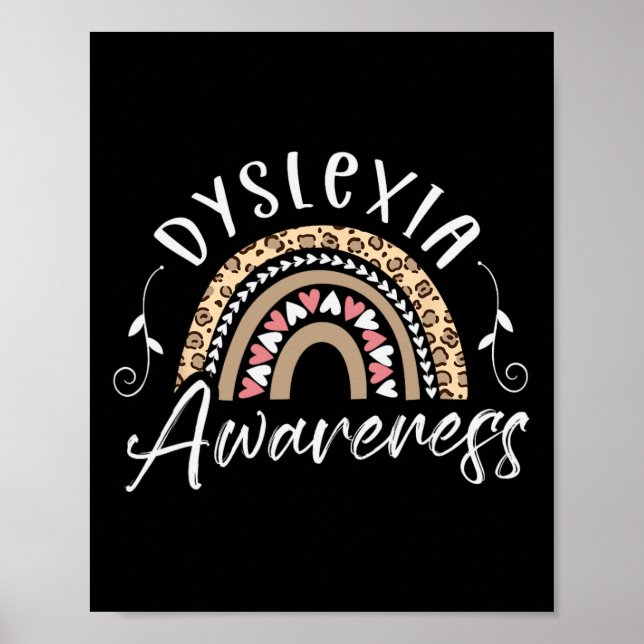 Poster Sensibilisation Lecture Trouble Dyslexie Thérapeut (Devant)