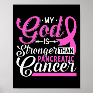 Poster Sensibilisation pancréatique Ruban Tee Cancer du p