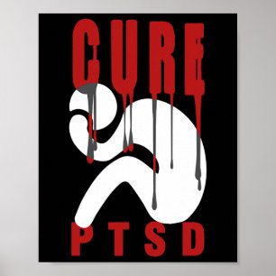 Poster Sensibilisation Ptsd Cure 1 Déclin post-traumatiqu
