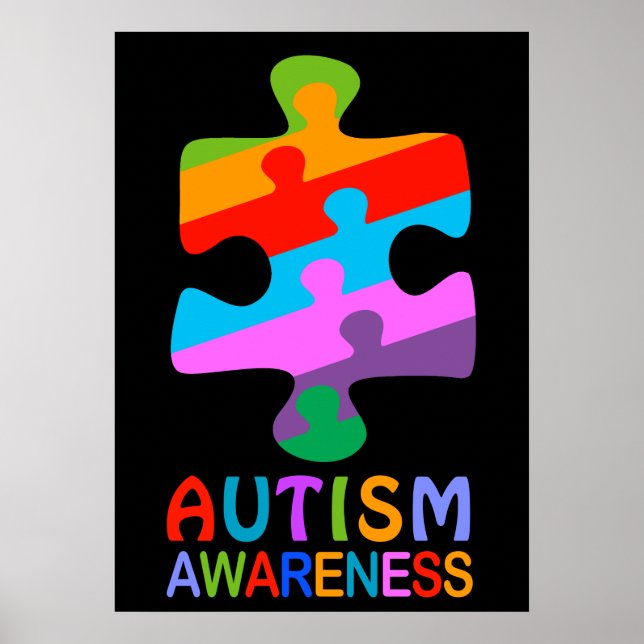 Poster Sensibilisation sur l'autisme (Devant)
