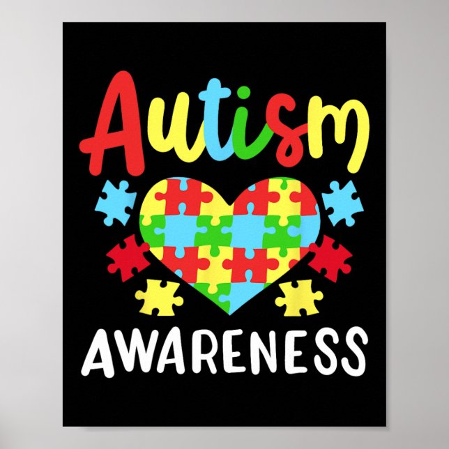POSTER SENSIBILISATION SUR L'AUTISME 1 (Devant)