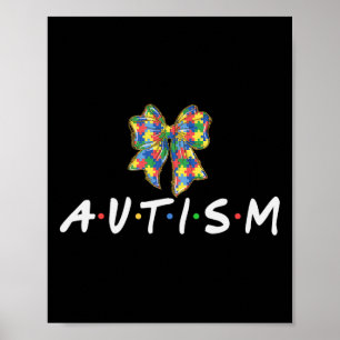 Poster Sensibilisation sur l'autisme Autisme Squad Soutie