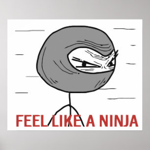 Poster Sentez comme un Ninja