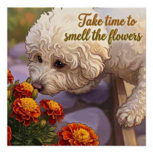 Poster Sentez les Fleurs